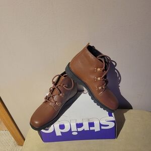 Stride Rite Brown Kids Boots